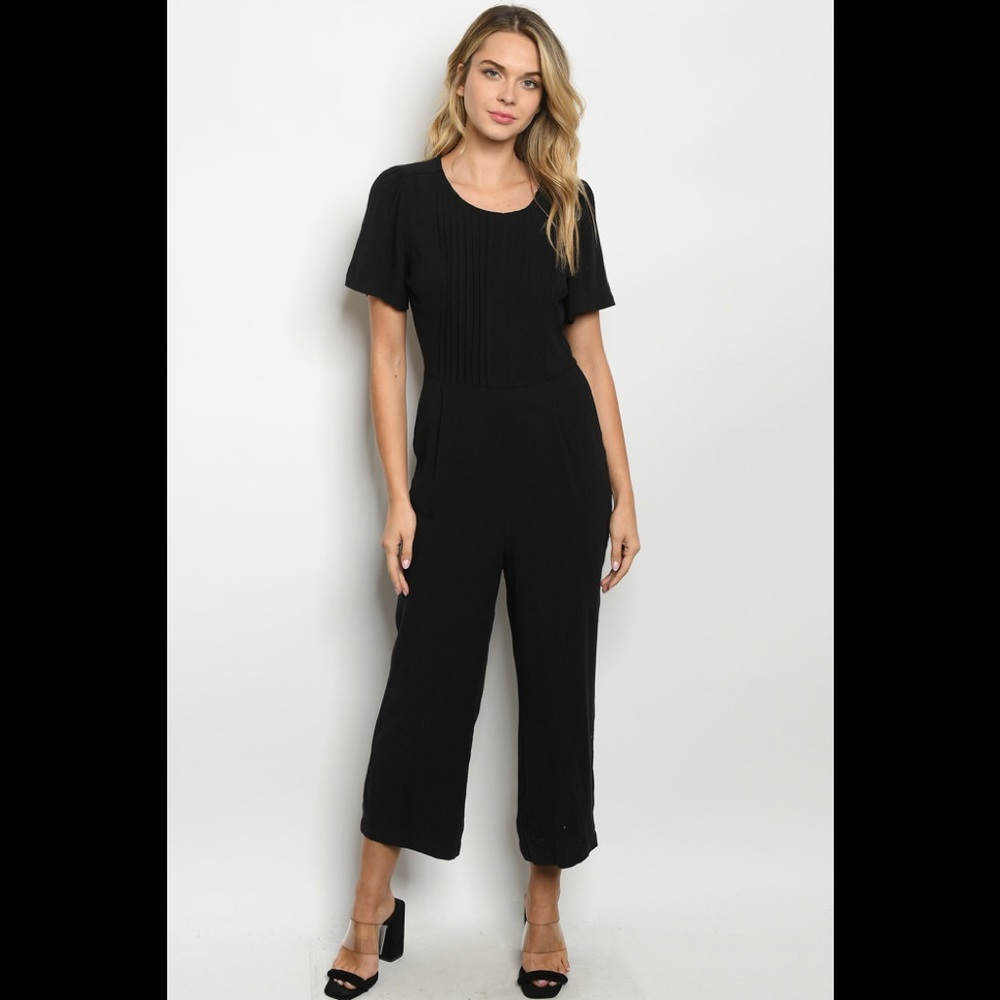Ann Taylor Black Jumpsuit